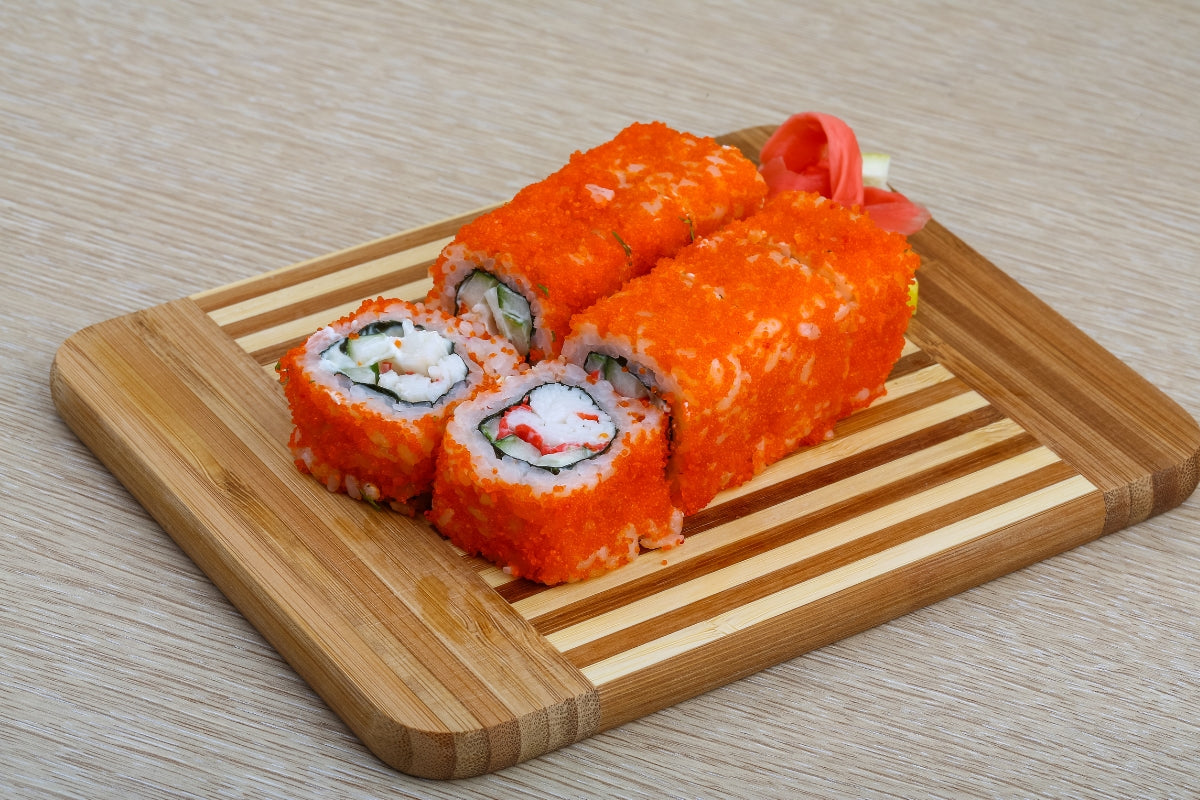 Masago in Sushi: Discovering the Crunchy Charm of Capelin Roe