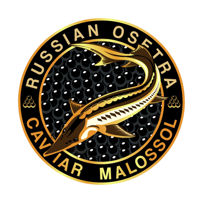 Russian Osetra Sturgeon Malossol Black Caviar