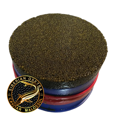 Siberian Osetra Sturgeon Malossol Black Caviar