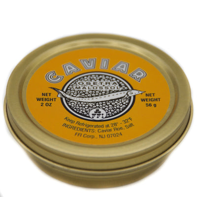Sterlet Golden Black Caviar – Rare Malossol Delicacy