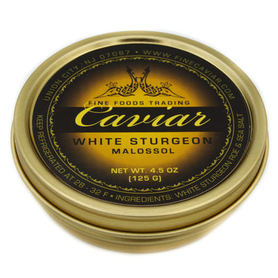American White Sturgeon Black Caviar Malosol