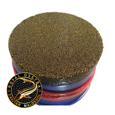 Royal Osetra Sturgeon Malossol Black Caviar