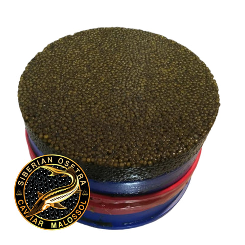 Siberian Osetra Sturgeon Malossol Black Caviar