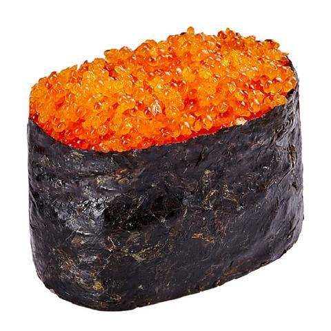 Tobiko Flying Fish Roe, Orange, Sushi Caviar