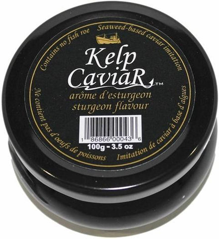 Kelp Seaweed Caviar Sturgeon Flavor Black
