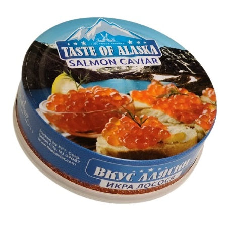 Salmon Roe Pink, Taste of Alaska Malossol Red Caviar
