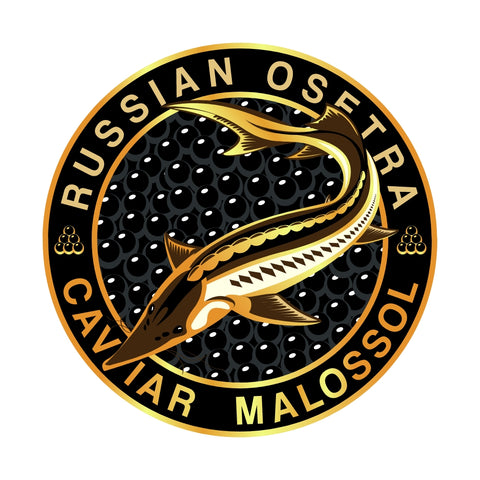 Russian Osetra Sturgeon Malossol Black Caviar